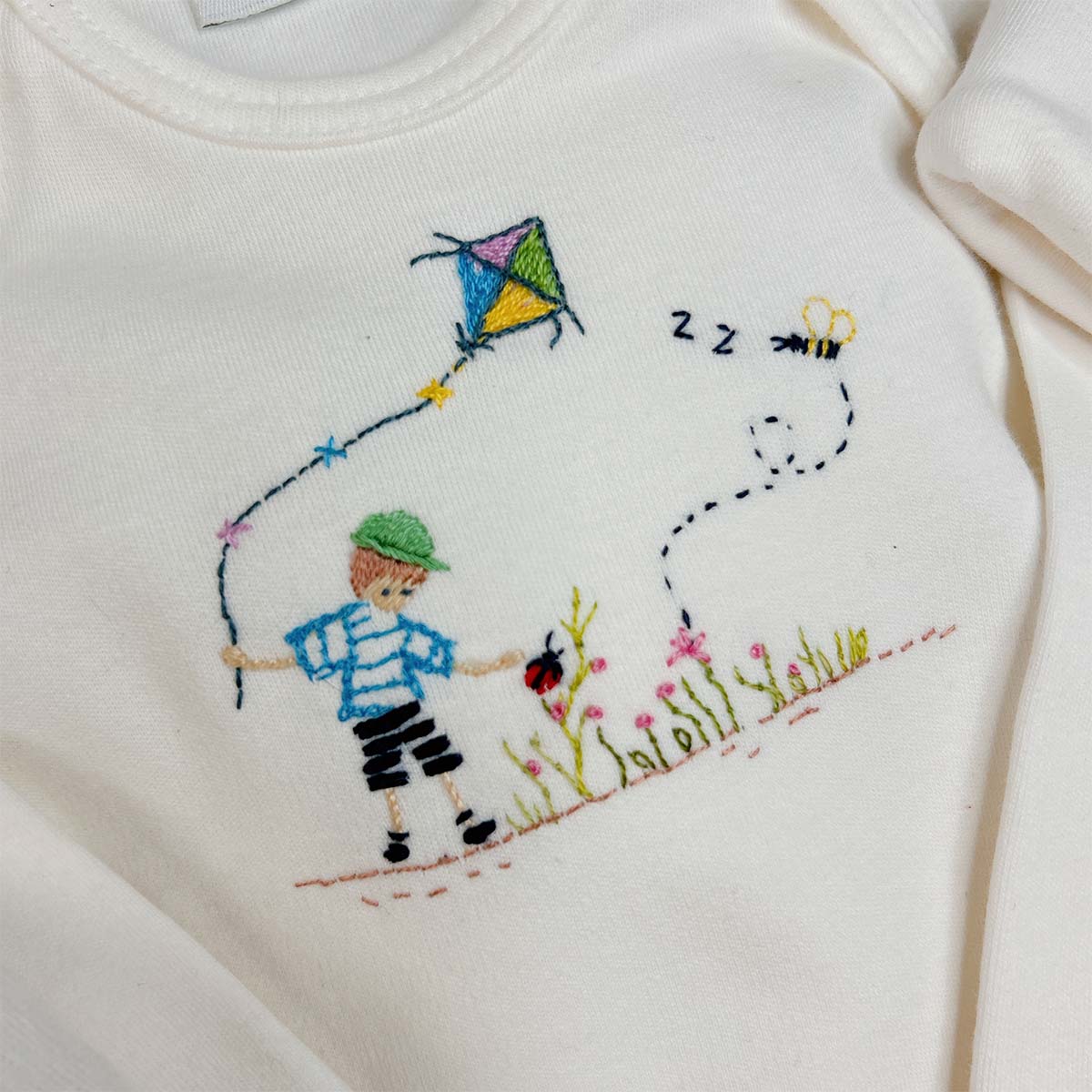 Kit Maternidade em Algodão Egípcio Personalizado Menino - 6 peças - Imagem 11