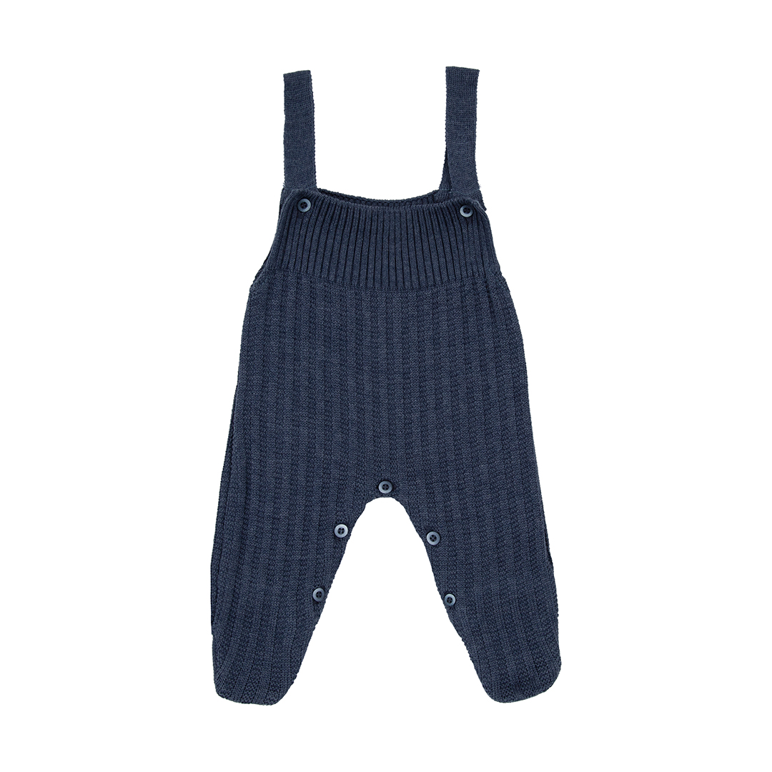 Jardineira Ulisses azul com Body - 2 peças - Imagem 6