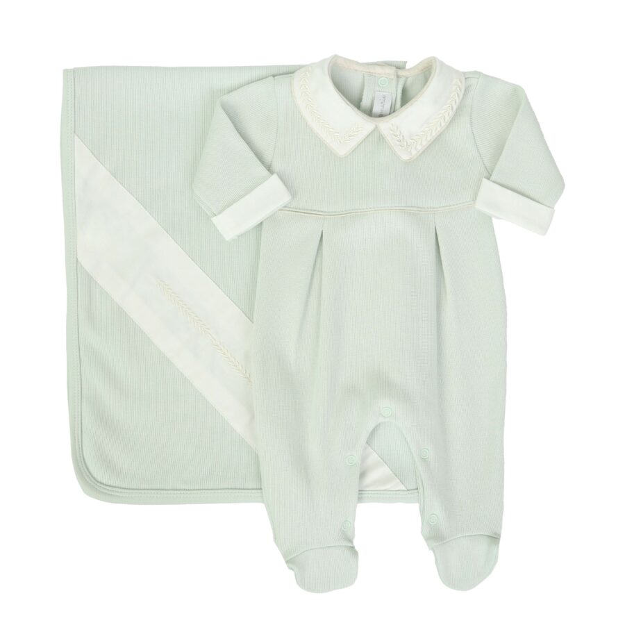 saída maternidade clássica verde malva 2