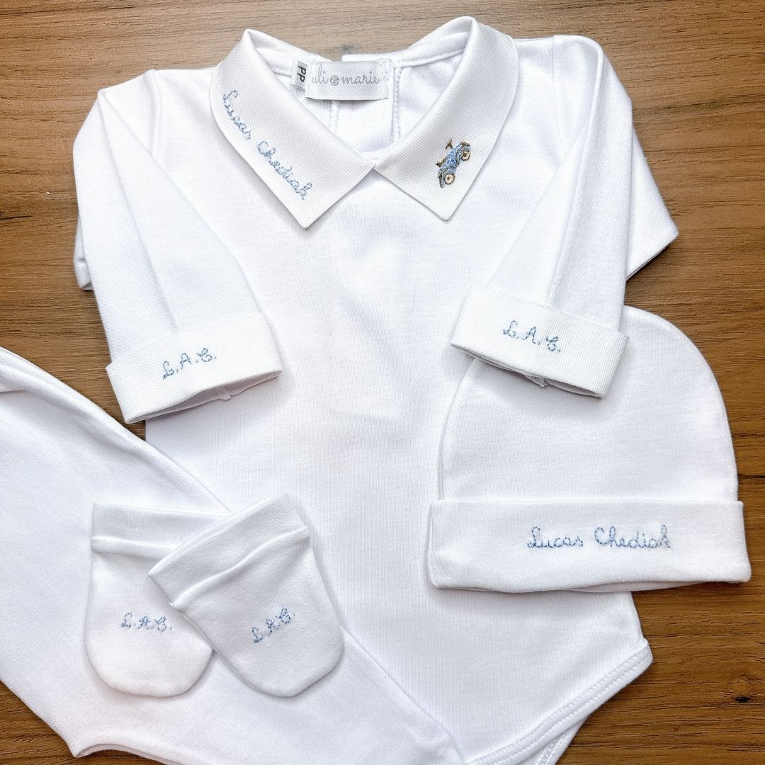 Kit Maternidade Kart personalizado - 4 peças