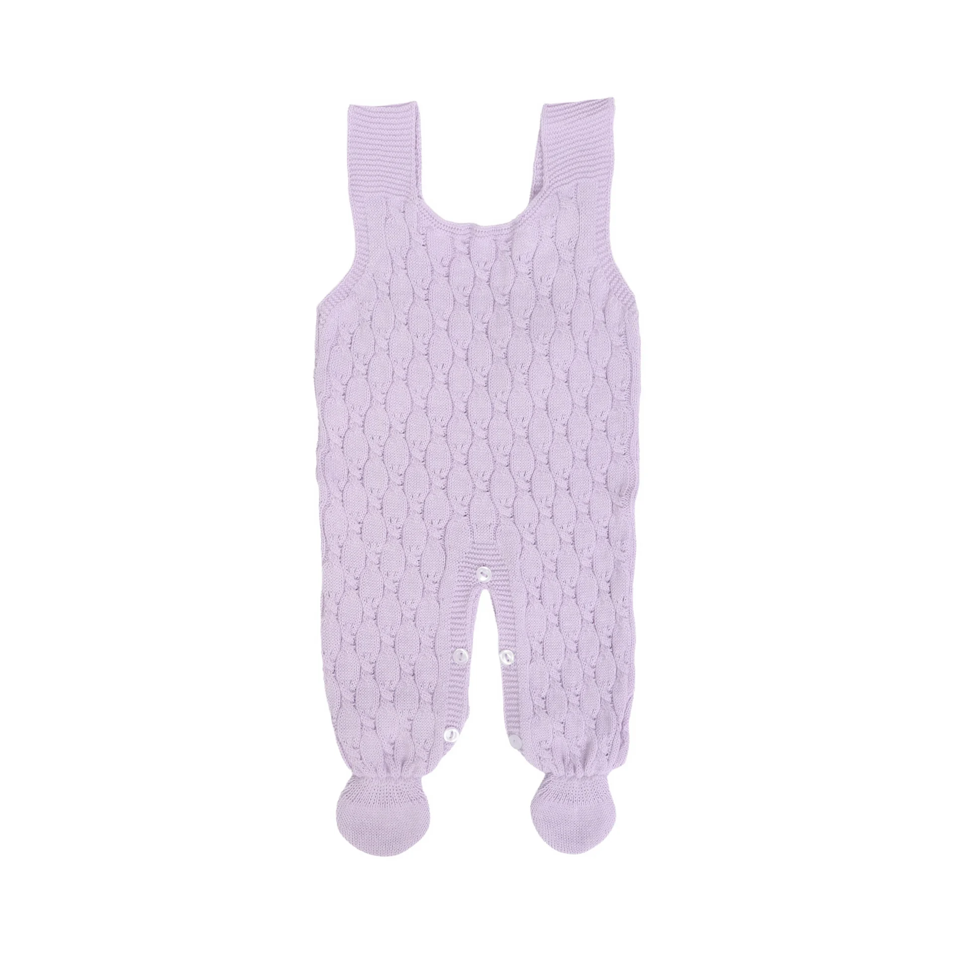 Jardineira e casaquinho Julieta Lilás- 2 peças - Imagem 6