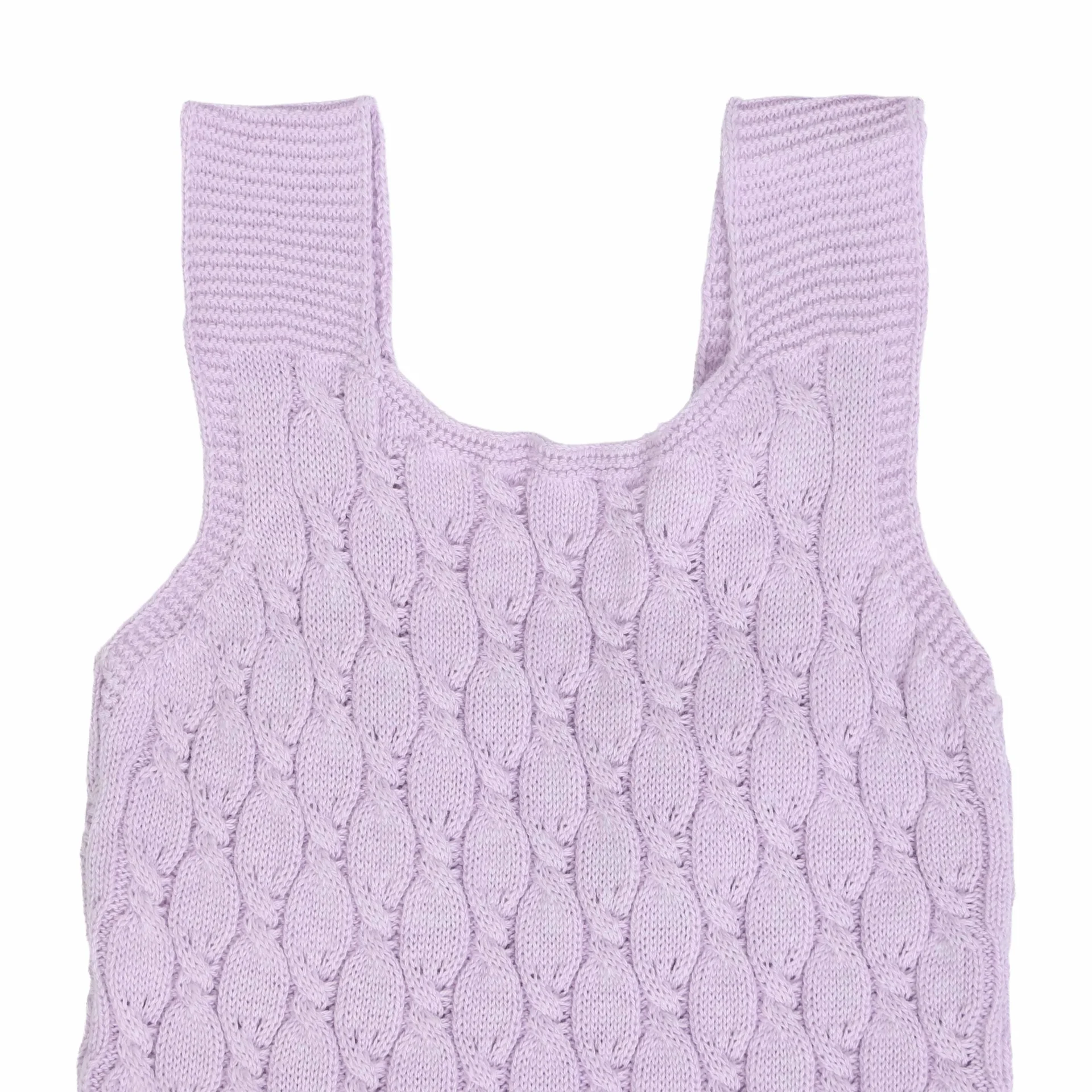 Jardineira e casaquinho Julieta Lilás- 2 peças - Imagem 5