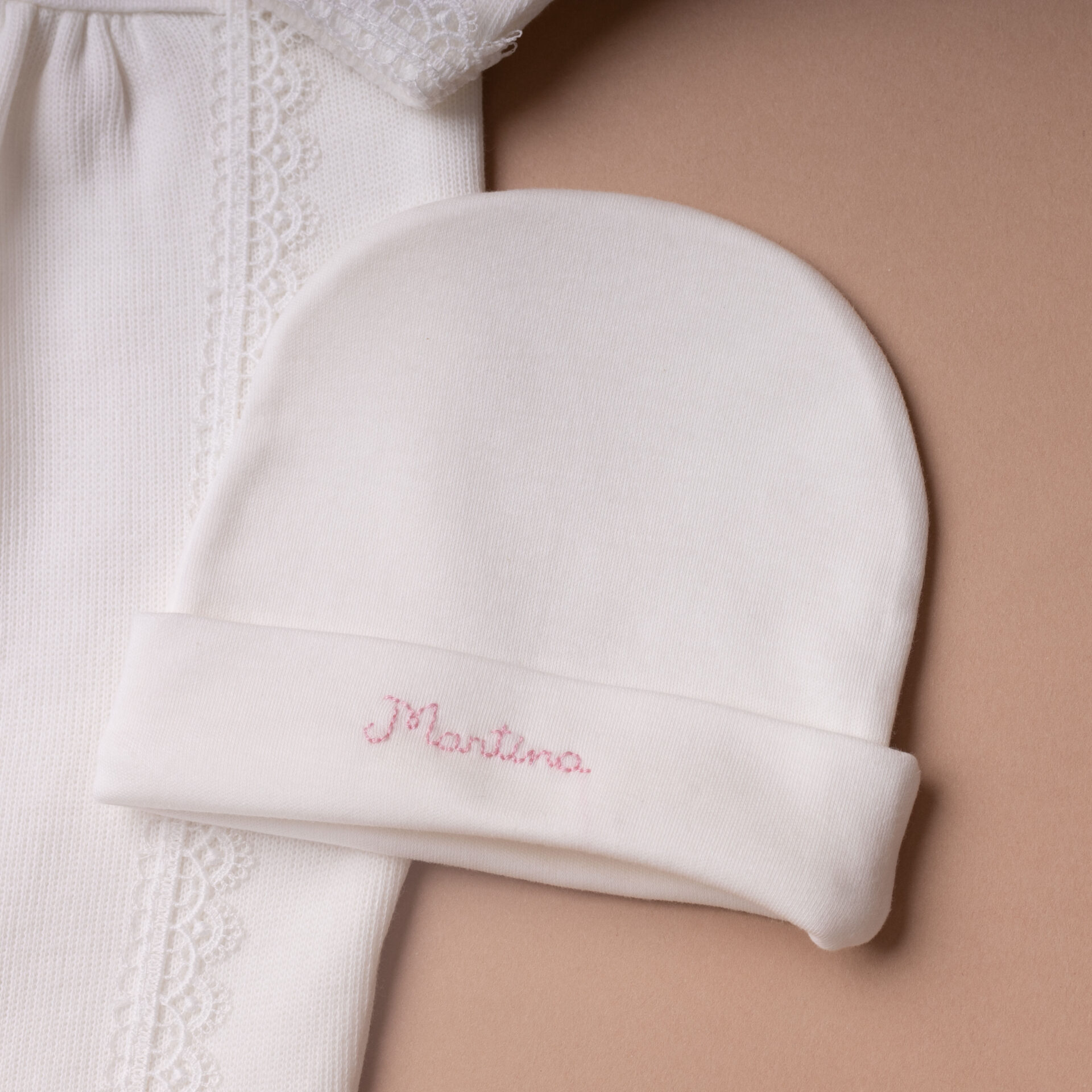 Kit Maternidade Cecília Personalizado off-white - 3 peças - Imagem 13