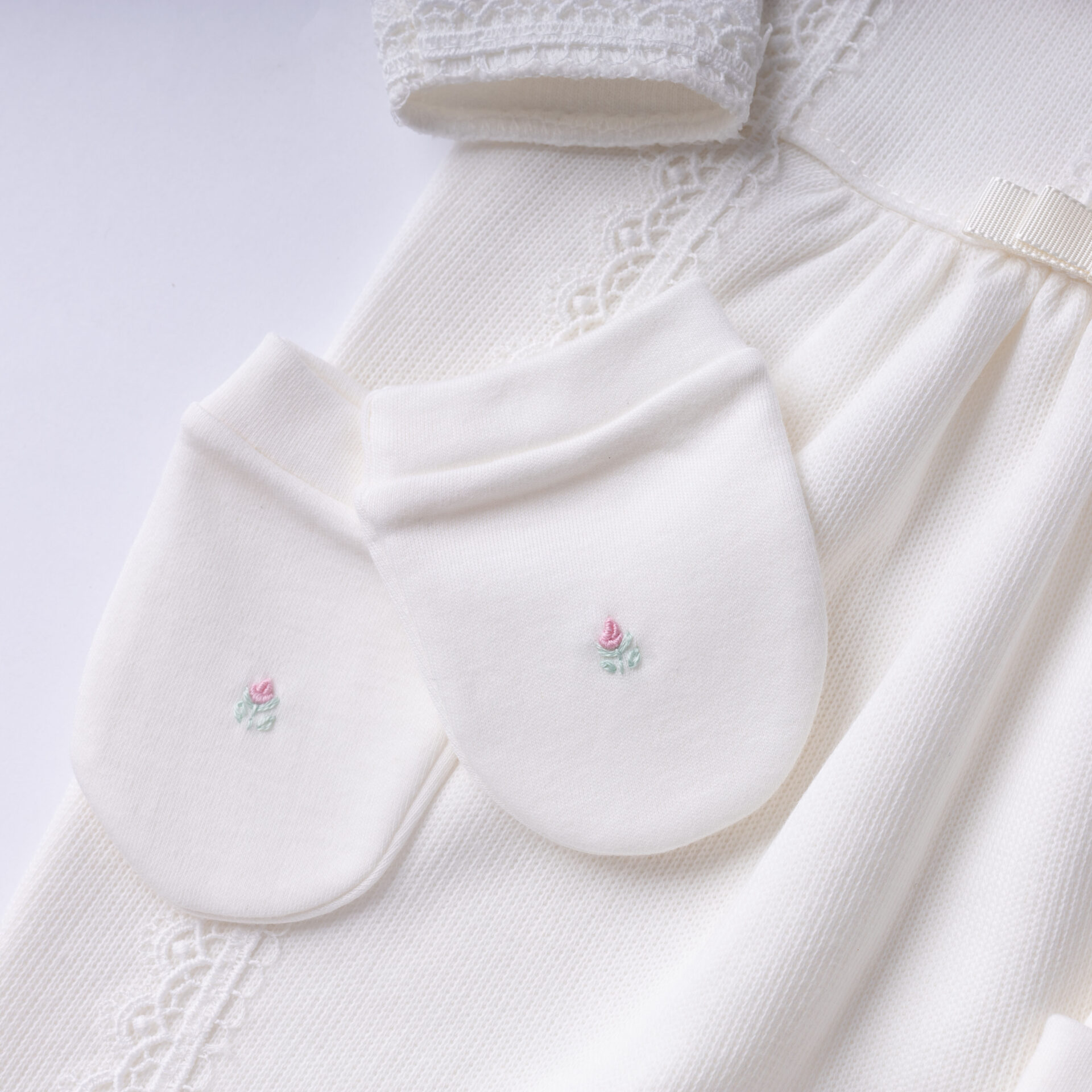 Kit Maternidade Cecília Personalizado off-white - 3 peças - Imagem 16